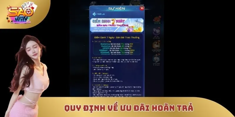 Khuyến mãi hoàn trả SAOWIN bắt đầu áp dụng từ 9/12/2025